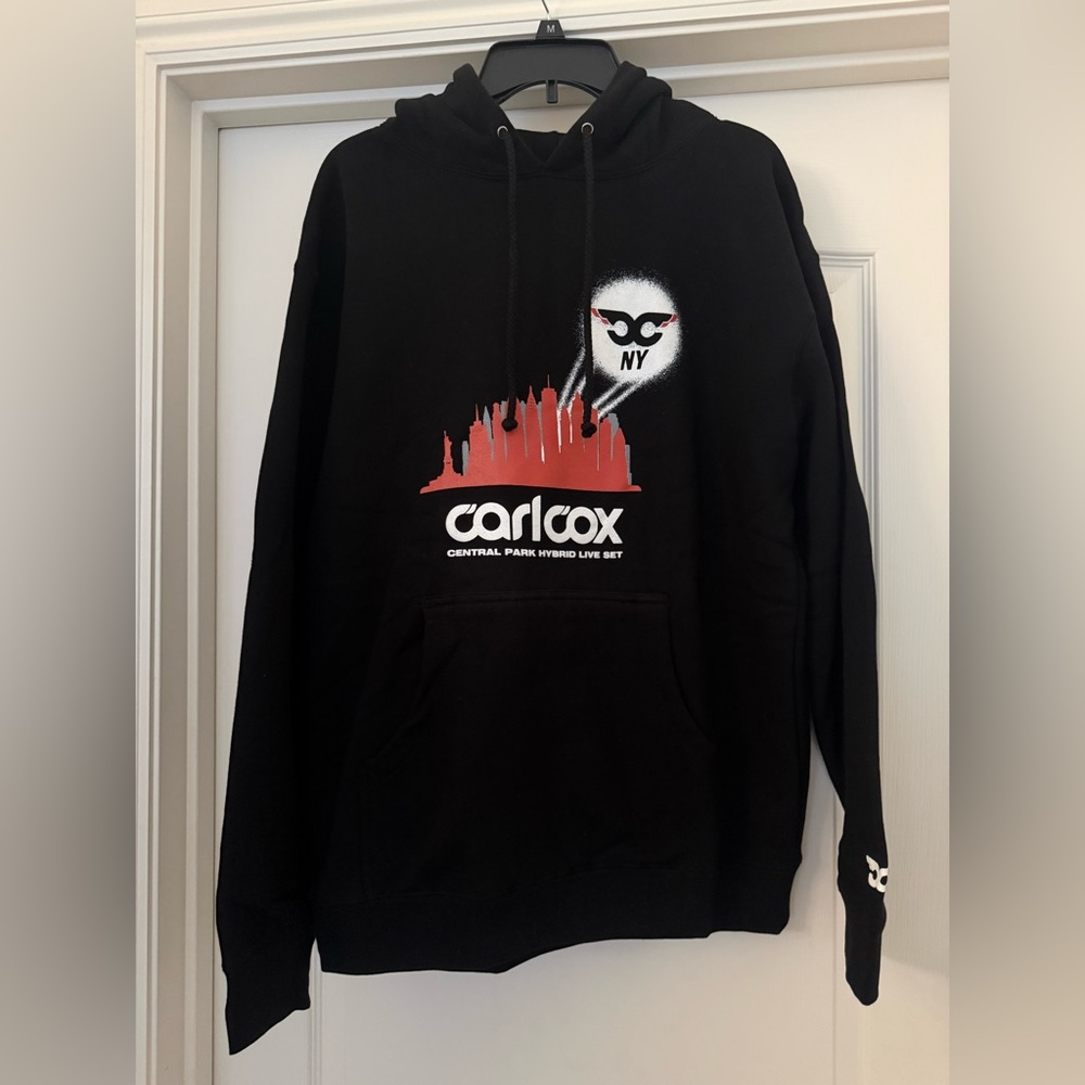 Carl Cox Central Park Hoodie Sweater with Pockets